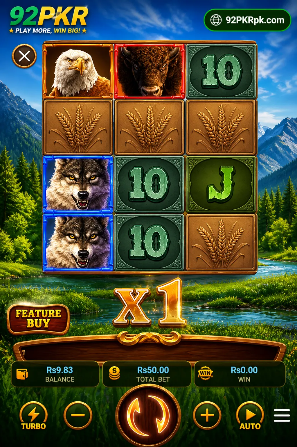 92PKR Lucky TeenPatti game loading screen